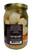 Load image into Gallery viewer, Mild Pickled Quail Eggs 16 oz