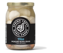 Load image into Gallery viewer, Mild Pickled Quail Eggs 16 oz