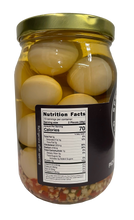 Load image into Gallery viewer, Spicy Pickled Quail Eggs 16 oz
